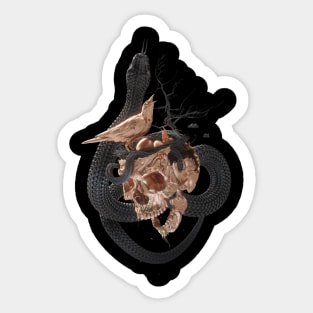 The Nest - Noir Sticker